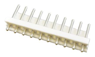 1-640388-0 - Pin Header, Wire-to-Board, 3.96 mm, 1 Rows, 10 Contacts, Through Hole Straight, MTA-156 - AMP - TE CONNECTIVITY