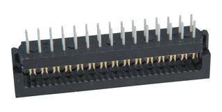1-746610-7 - IDC Connector, Board In Connector, 2.54 mm, 2 Row, 30 Contacts, Cable Mount, Through Hole Mount - AMP - TE CONNECTIVITY