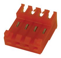 3-644465-4 - IDC Connector, IDC Receptacle, Female, 3.96 mm, 1 Row, 4 Contacts, Cable Mount - AMP - TE CONNECTIVITY