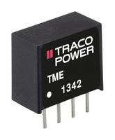 TME 0303S - Isolated Through Hole DC/DC Converter, 1:1, 1 W, 1 Output, 3.3 V, 260 mA - TRACO POWER