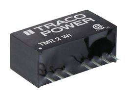 TMR 2-2410WI - Isolated Through Hole DC/DC Converter, ITE, 4:1, 2 W, 1 Output, 3.3 V, 500 mA - TRACO POWER