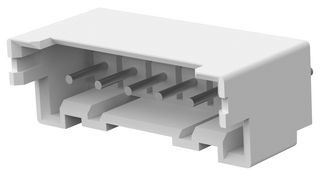 2132415-6 - Pin Header, Wire-to-Board, 2.5 mm, 1 Rows, 6 Contacts, Through Hole Straight, Economy Power 2.5 - TE CONNECTIVITY