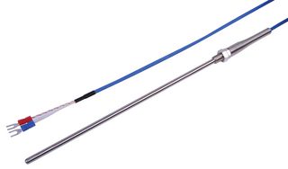 MP008314 - Thermocouple, K, 1350 °C, -200 °C, Metal, 78.7 ", 2000 mm - MULTICOMP PRO
