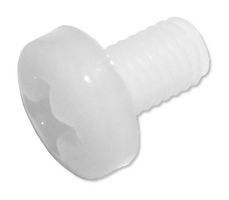 MP008114 - Screw, Pan Head Phillips, M6, Nylon (Polyamide), 10 mm Length - MULTICOMP PRO