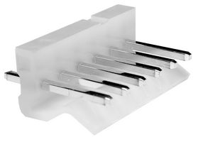 MP008497 - Pin Header, Wire-to-Board, 3.96 mm, 1 Rows, 6 Contacts, Through Hole Straight, MP 396 - MULTICOMP PRO