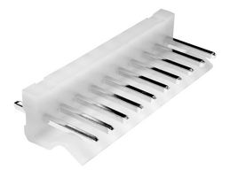 MP008501 - Pin Header, Wire-to-Board, 3.96 mm, 1 Rows, 10 Contacts, Through Hole Straight, MP 396 - MULTICOMP PRO