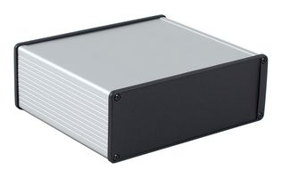 1457U1601E - Metal Enclosure, EMI/RFI Box, Extruded Aluminium, 68.07 mm, 191.01 mm, 160.02 mm, IP54 - HAMMOND