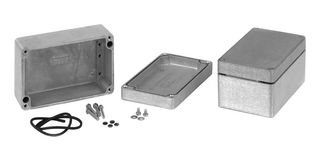 1590Z163 - Metal Enclosure, Multipurpose, Diecast Aluminium, 160 mm, 160 mm, 260 mm, IP68 - HAMMOND
