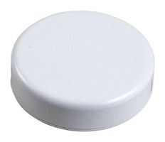 1551SNAP13WH - Plastic Enclosure, Round, Wall Mount, ABS, 20 mm, 80 mm, IP30 - HAMMOND