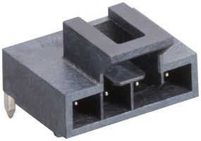 105313-1102 - Pin Header, Power, 2.5 mm, 1 Rows, 2 Contacts, Through Hole Right Angle, Nano-Fit 105313 Series - MOLEX