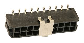 43045-2015 - Pin Header, Wire-to-Board, 3 mm, 2 Rows, 20 Contacts, Surface Mount Straight - MOLEX