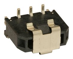 43650-0323 - Pin Header, Power, Wire-to-Board, 3 mm, 1 Rows, 3 Contacts, Surface Mount Right Angle - MOLEX