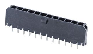 43650-1227 - Pin Header, Power, Wire-to-Board, 3 mm, 1 Rows, 12 Contacts, Through Hole Straight - MOLEX