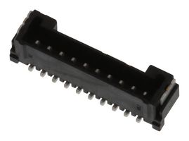 505568-1071 - Pin Header, Signal, Wire-to-Board, 1.25 mm, 1 Rows, 10 Contacts, Surface Mount Straight - MOLEX