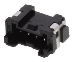 505578-0371 - Pin Header, Signal, Wire-to-Board, 2 mm, 1 Rows, 3 Contacts, Surface Mount Right Angle - MOLEX