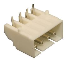 53259-0429 - Pin Header, Power, 3.5 mm, 1 Rows, 4 Contacts, Through Hole Right Angle - MOLEX