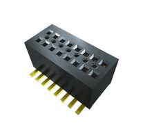 CLE-112-01-G-DV - PCB Receptacle, Board-to-Board, 0.8 mm, 2 Rows, 24 Contacts, Surface Mount, Tiger Beam CLE Series - SAMTEC