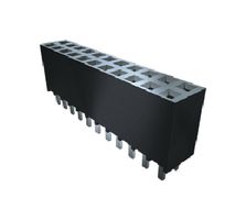 SSW-102-02-G-D-RA - PCB Receptacle, Board-to-Board, 2.54 mm, 2 Rows, 4 Contacts, Through Hole Mount Right Angle - SAMTEC
