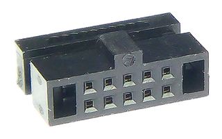 MP008705 - IDC Connector, IDC Receptacle, Female, 1.27 mm, 2 Row, 10 Contacts, Cable Mount - MULTICOMP PRO