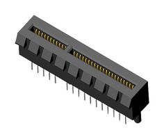 10018783-10101TLF - Card Edge Connector, Dual Side, 1.57 mm, 64 Contacts, Through Hole Mount, Straight, Solder - AMPHENOL COMMUNICATIONS SOLUTIONS