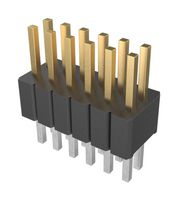20021111-00012T4LF - Pin Header, Vertical, Board-to-Board, 1.27 mm, 2 Rows, 12 Contacts, Through Hole Straight - AMPHENOL COMMUNICATIONS SOLUTIONS