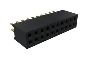 20021311-00014T4LF - PCB Receptacle, Wire-to-Board, 1.27 mm, 2 Rows, 14 Contacts, Through Hole Straight - AMPHENOL COMMUNICATIONS SOLUTIONS