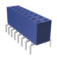 66953-005LF - PCB Receptacle, Board-to-Board, 2.54 mm, 2 Rows, 10 Contacts, Through Hole Straight - AMPHENOL COMMUNICATIONS SOLUTIONS