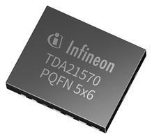 TDA21570AUMA1 - Voltage Regulator, DC/DC Gate Driver, Integrated Power Stage, 4.25V to 16V in, 70A out, 1.5MHz, QFN - INFINEON