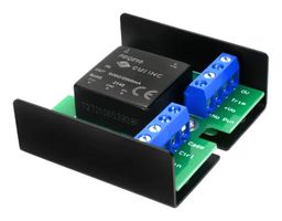 PDQE10-Q48-D5-U - Isolated Chassis Mount DC/DC Converter, ITE, 4:1, 10 W, 2 Output, 5 V, 1 A - CUI