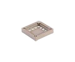 69802-432LF - IC & Component Socket, 32 Contacts, PLCC Socket, 1.27 mm, FCI 69802 Series, Copper Alloy - AMPHENOL COMMUNICATIONS SOLUTIONS