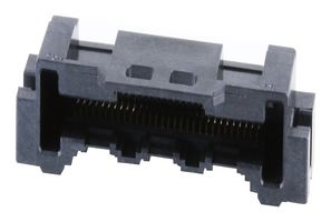 501864-5091 - FFC / FPC Board Connector, 0.5 mm, 50 Contacts, Receptacle, Easy-On 501864 Series, Surface Mount - MOLEX