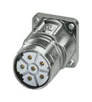 1628834 - Sensor Connector, M23 PRO Series, M23, Female, 5 Power + PE Positions - PHOENIX CONTACT