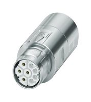 1628835 - Sensor Connector, M23 PRO Series, M23, Female, 4 Signal + 3 Power + PE Positions - PHOENIX CONTACT