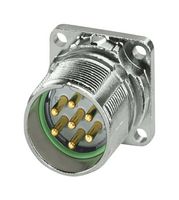 1629092 - Sensor Connector, M23 PRO Series, M23, Male, 7 Positions, Crimp Pin - Contacts Not Supplied - PHOENIX CONTACT