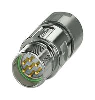 1629129 - Sensor Connector, M23 PRO Series, M23, Male, 7 Positions, Crimp Pin - Contacts Not Supplied - PHOENIX CONTACT