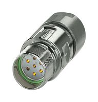 1629133 - Sensor Connector, M23 PRO Series, M23, Female, 7 Positions, Crimp Socket - Contacts Not Supplied - PHOENIX CONTACT