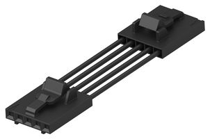 1-2267795-3 - Cable Assembly, Wire to Board Receptacle to Wire to Board Receptacle, 4 Ways, 2.54 mm, 1 Row - TE CONNECTIVITY