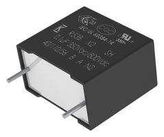 R53BN34705000K - Safety Capacitor, Metallized PP, Radial Box - 2 Pin, 0.47 µF, ± 10%, X2, Through Hole - KEMET