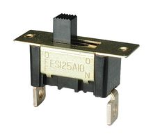 ES 115A12-Z - Slide Switch, SPST, Panel Mount, ES Series, 15 A, 250 V - NIDEC COPAL ELECTRONICS