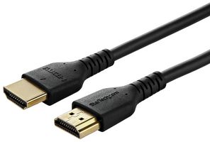 RHDMM2MP - Audio / Video Cable Assembly, HDMI Plug, HDMI Plug, 6.6 ft, 2 m, Black - STARTECH