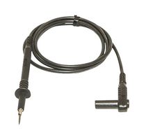 BU-4062-N-39-0 - Test Tip Probe, Test Tip Probe, 4mm Right Angle Banana Plug, Shrouded, 39 ", 990.6 mm, Black - MUELLER ELECTRIC