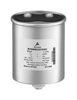B25690A1507K101 - Power Film Capacitor, Radial Can, 500 µF, ± 10%, DC Link, Stud Mount - M12 - EPCOS