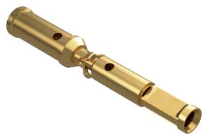 FC1212P2/AA - Rectangular Power Contact, SP Series, Gold Plated Contacts, Copper Alloy, Socket, Crimp - POSITRONIC