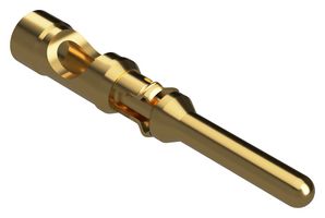 MS116N/AA - Rectangular Power Contact, GMCT Series, Gold Plated Contacts, Copper Alloy, Pin, Solder Cup - POSITRONIC