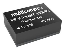 MP-K7812MT-1000R4(100) - Non Isolated POL DC/DC Converter, ITE, 1 Output, 12 W, 12 V, 1 A, Fixed, Adjustable - MULTICOMP PRO