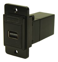 MP009046 - Audio Adapter, Metal Frame, Mini DisplayPort Receptacle, Mini DisplayPort Receptacle - MULTICOMP PRO
