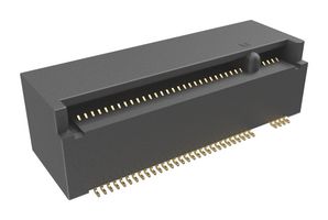 MDT670M01501 - Card Edge Connector, Dual Side, 75 Contacts, Surface Mount, Right Angle, Solder - AMPHENOL COMMUNICATIONS SOLUTIONS