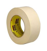 202, BEIGE, 50M X 18MM - Masking Tape, Crepe Paper, Beige, 50 m x 18 mm - 3M