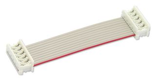 MP009138 - Ribbon Cable, IDC Receptacle to IDC Receptacle, 10 Ways, 1.97 ", 50 mm, 1.27 mm - MULTICOMP PRO
