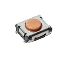 PTS830GM140GSMTR LFS - Tactile Switch, PTS830 Series, Top Actuated, Surface Mount, Round Button, 160 gf, 50mA at 12VDC - C&K COMPONENTS